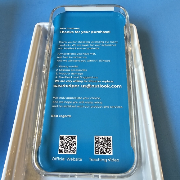 iPhone 14 - AASD Clear Case, Screen Protector, etc. Bundle - Picture 3 of 5